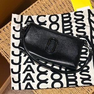 Marc Jacobs Black Wristlet Clutch